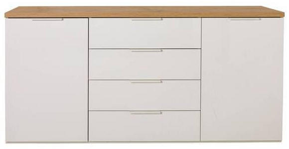 SIDEBOARD in 170/82/44 cm - Weiß Hochglanz/Schwarz, Basics, Holzwerkstoff/Kunststoff (170/82/44cm) - Carryhome