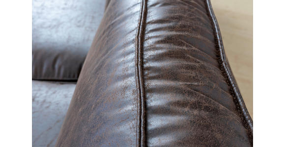 ECKSOFA in Lederlook Grün  160/295 cm  - Schwarz/Grün, Design, Textil/Metall (160/295cm) - Hom`in