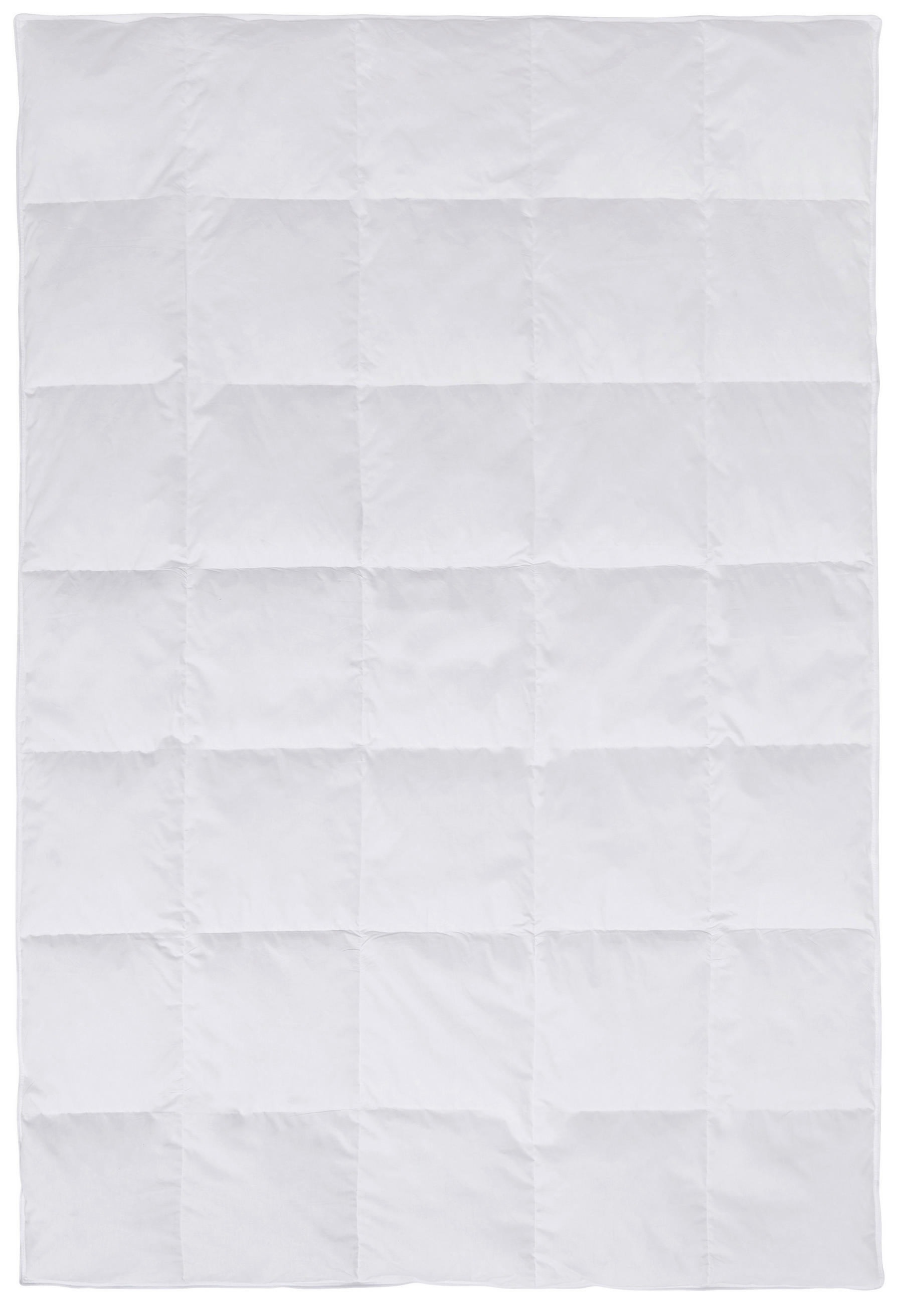 CELOROČNÁ PRIKRÝVKA, 135/200 cm, perie, páperie - biela, Basics, textil (135/200cm) - Boxxx