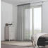 FERTIGVORHANG transparent 140/245 cm - Schwarz, Basics, Textil (140/245cm) - Ambiente