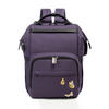 WICKELRUCKSACK Blackberry - Brombeere/Silberfarben, Basics, Textil (32/39/22cm) - Osann
