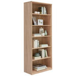 REGAL  72/194/36 cm Sonoma Eiche  - Sonoma Eiche, KONVENTIONELL, Holzwerkstoff (72/194/36cm) - Xora