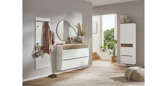 GARDEROBENSCHRANK  in 64/187/31 cm  - Eichefarben/Anthrazit, Design, Holz/Holzwerkstoff (64/187/31cm) - Dieter Knoll