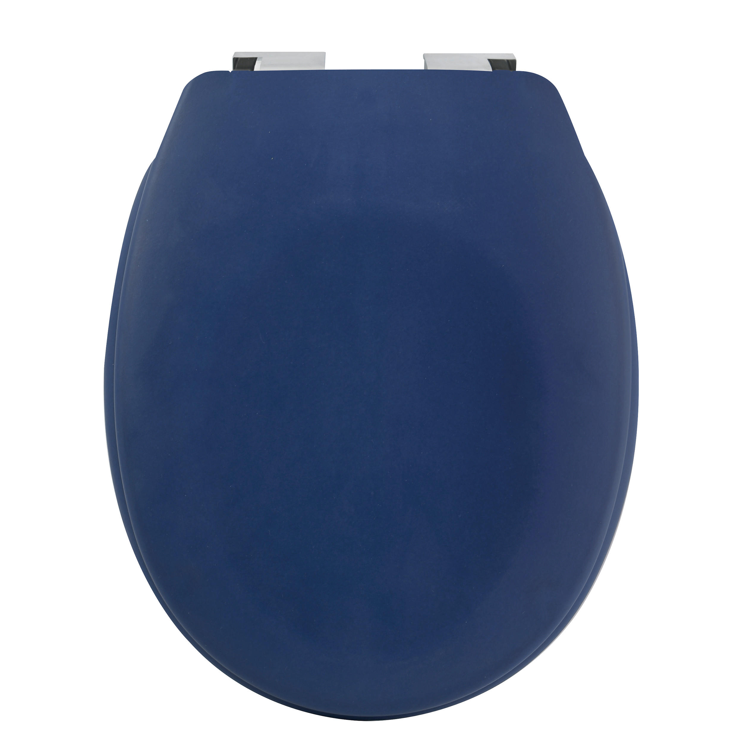 WC-SITZ Dunkelblau  - Dunkelblau, Basics, Kunststoff (45.5/37/5.5cm) - Spirella
