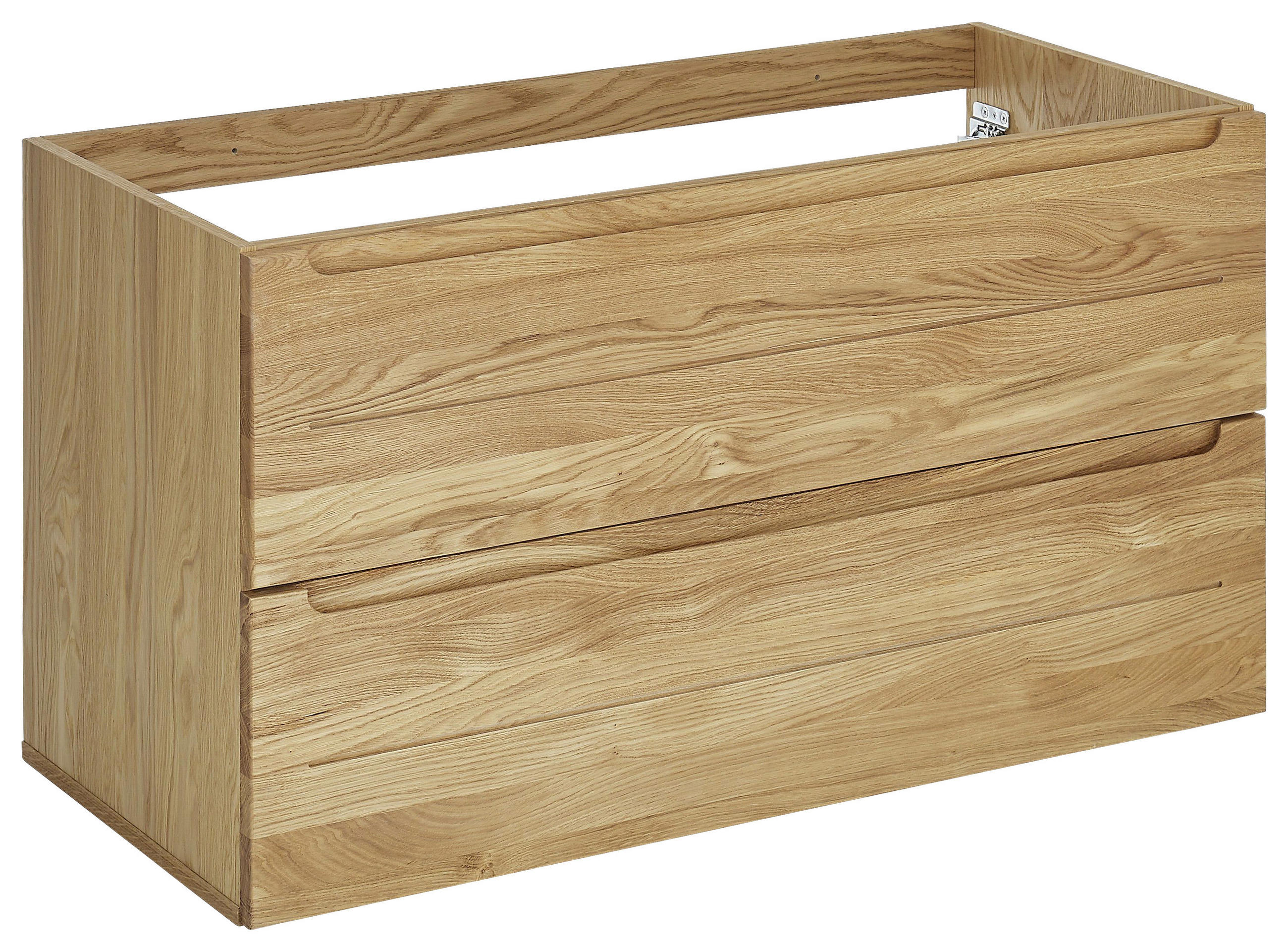 WASCHBECKENUNTERSCHRANK 100/54/46 cm  - Eichefarben, KONVENTIONELL, Holz/Holzwerkstoff (100/54/46cm) - Linea Natura
