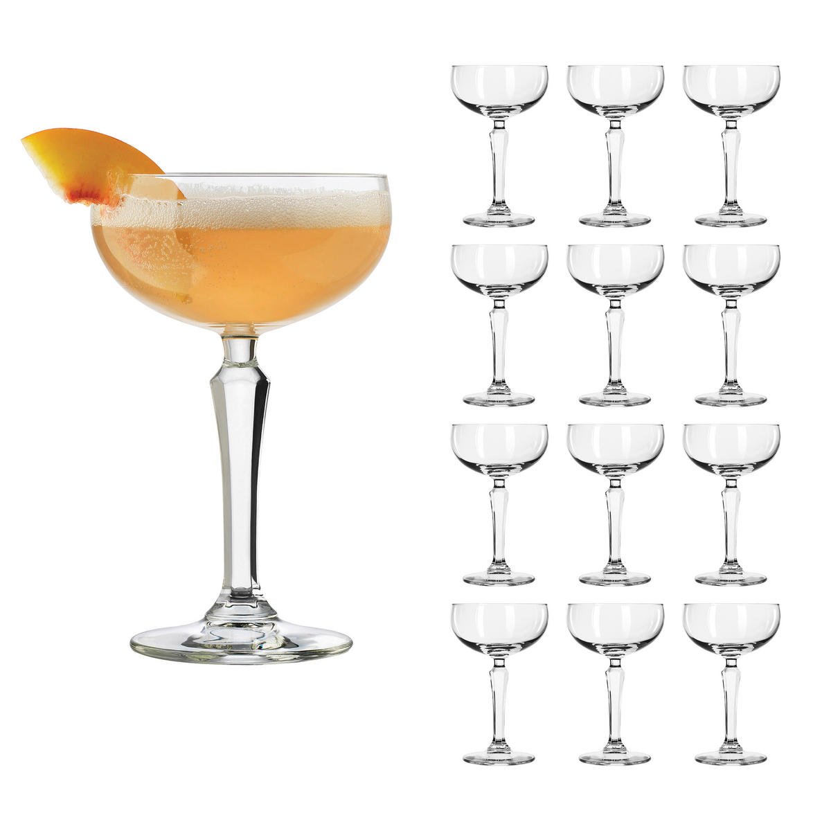 GLÄSERSET SPEAKEASY  12-teilig  - Klar, Basics, Glas (9,5/15cm)