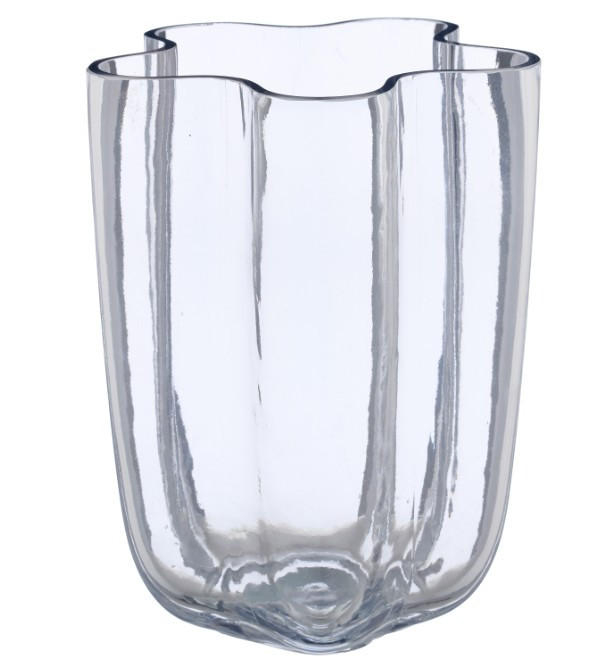 DEKOVASE  - Transparent, Basics, Glas (15/20/7,5cm)