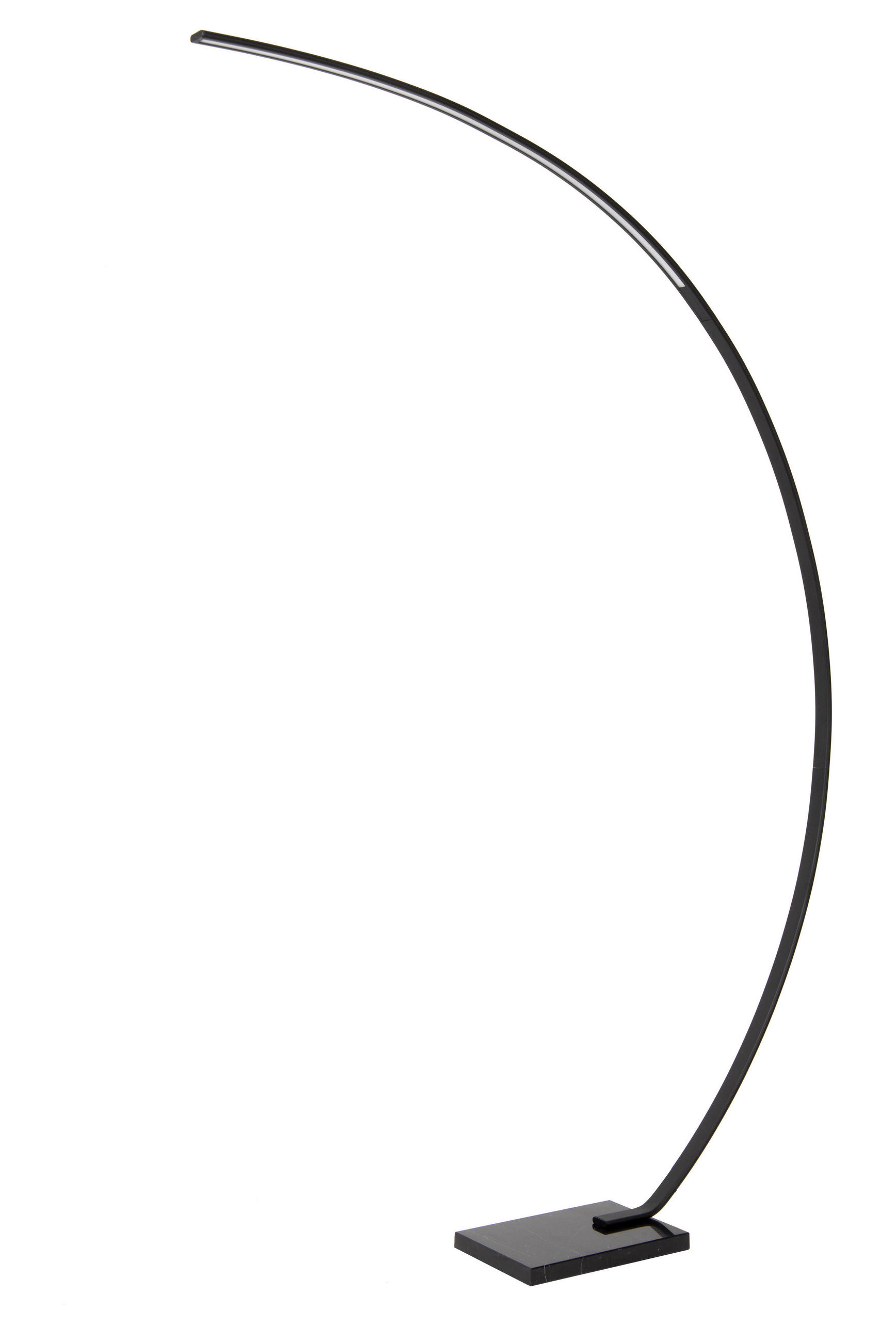 Lucide Bogenleuchte Curve Schwarz 22x192x140.4 cm