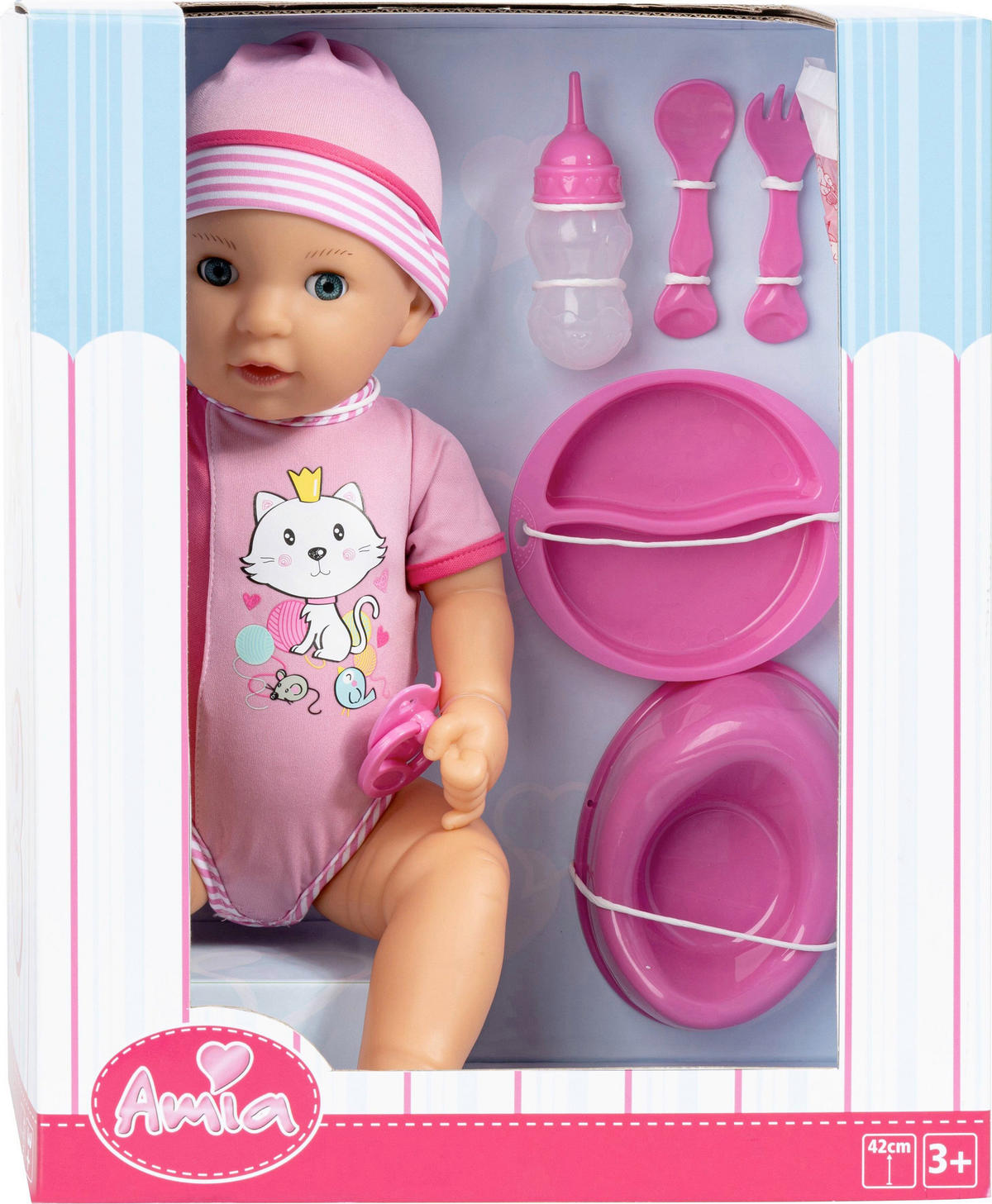 BABYPUPPE - Rosa, Basics, Kunststoff (21.2/41/34.1cm)