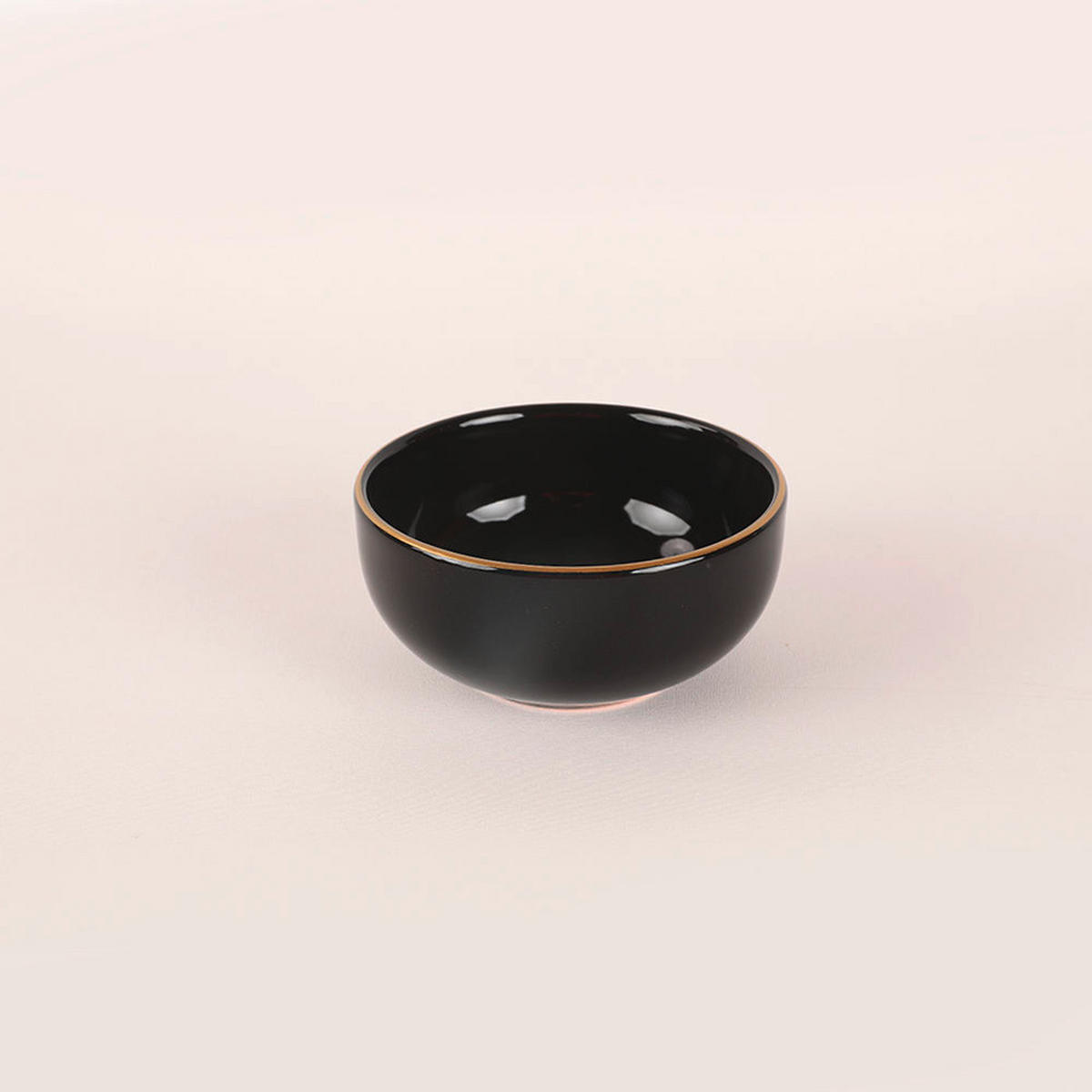 KOMBISERVICE Schwarz, Goldfarben 42-teilig 6 Personen  - Goldfarben/Schwarz, Basics, Keramik (19/19/19cm) - P & B