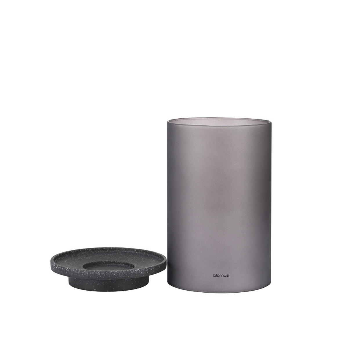 KERZENHALTER - Anthrazit, KONVENTIONELL, Kunststoff (13,2/20cm) - Blomus