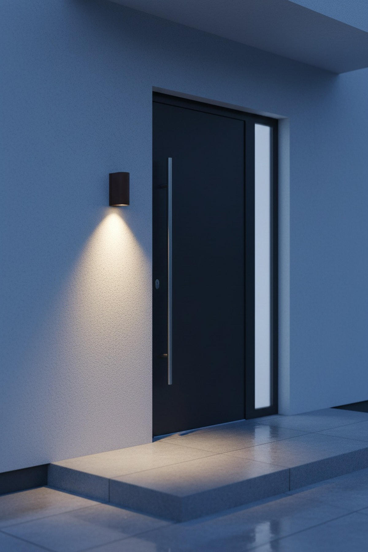 AUßENWANDLEUCHTE Alor 7/16/9 cm  - Braun, Basics, Kunststoff/Metall (7/16/9cm) - Markslöjd