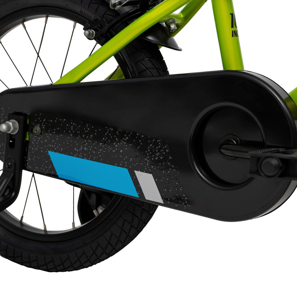 KINDERFAHRRAD 16 Zoll  - Grün, Basics, Metall (56/83,5/108,5cm)