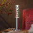 LED STOLNÍ LAMPA - barvy chromu, Design, kov (25cm)