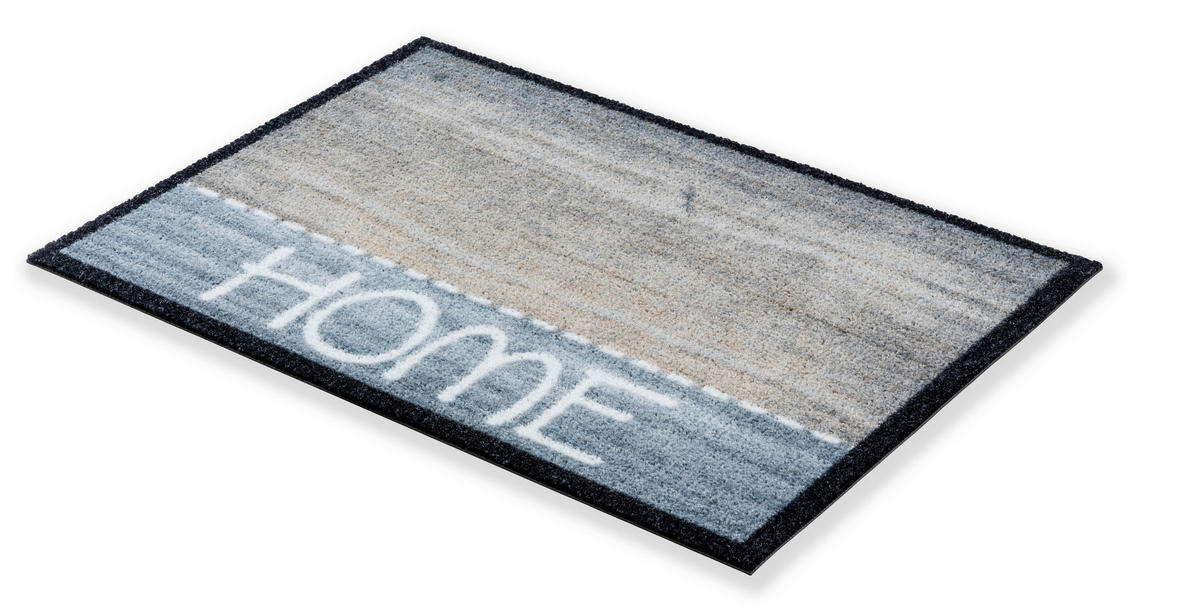 FUßMATTE  50/70 cm  Braun, Grau, Schwarz, Weiß, Beige  - Beige/Schwarz, Basics, Textil (50/70cm) - Schöner Wohnen