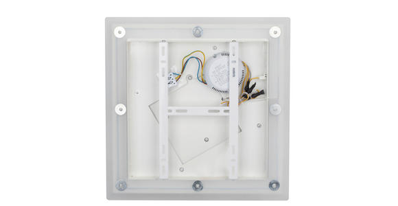 LED-DECKENLEUCHTE 40/40/6 cm   - Weiß, Trend, Kunststoff/Metall (40/40/6cm) - Novel