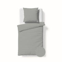BETTWÄSCHE Flanell 135/200 cm  - Grau, KONVENTIONELL, Textil (135/200cm) - Fleuresse