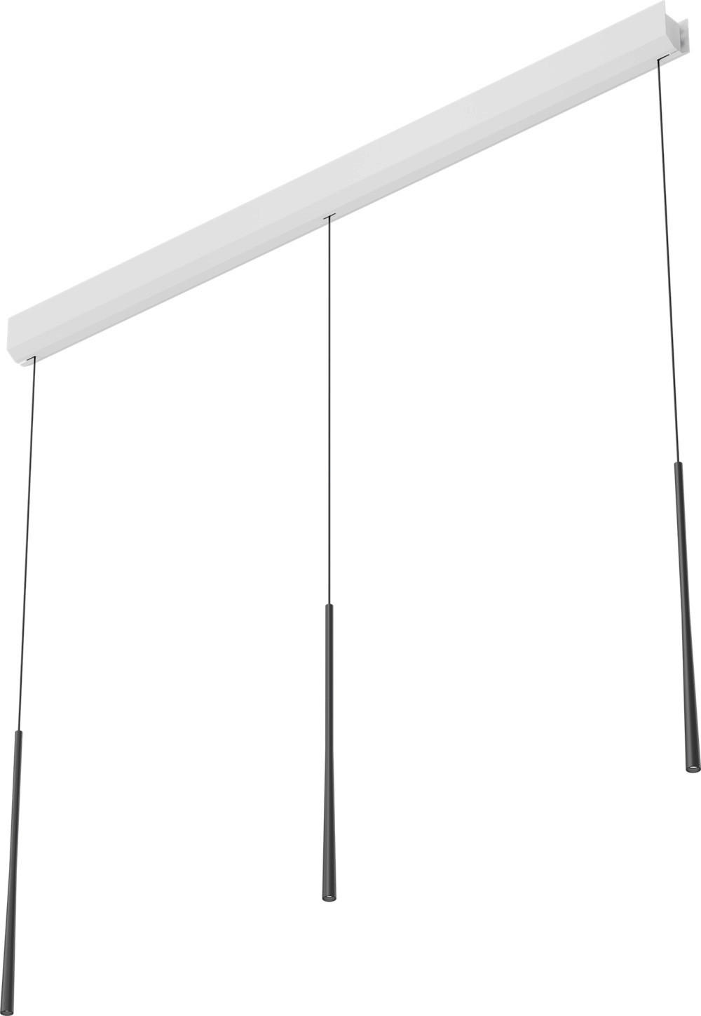 PENDELLEUCHTE 93/63-163/4,2 cm  - Schwarz, Basics, Metall (93/63-163/4,2cm) - Bora