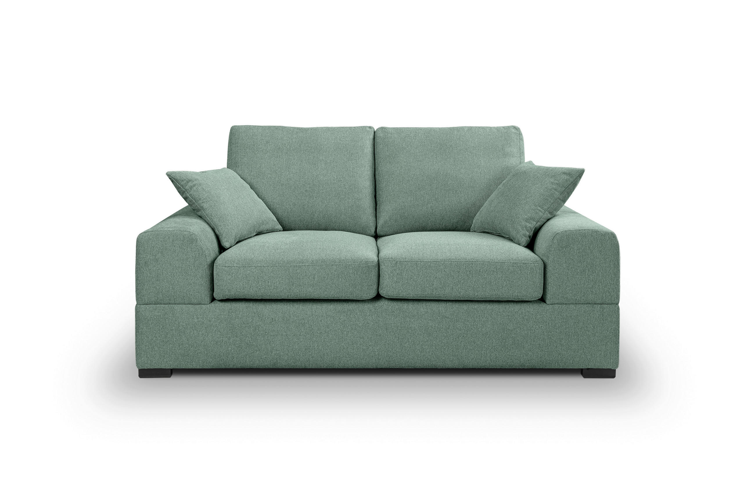 Mid.you 2-Sitzer-Sofa Petrol 182x90x93 cm