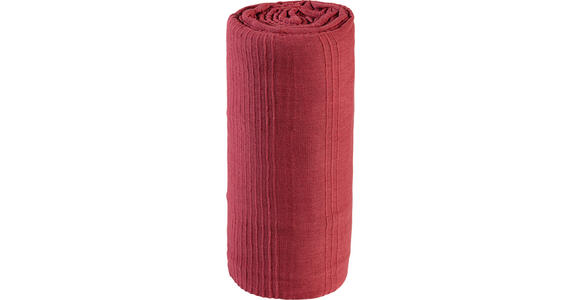 TAGESDECKE 220/240 cm - Rot, Basics, Textil (220/240cm) - Boxxx