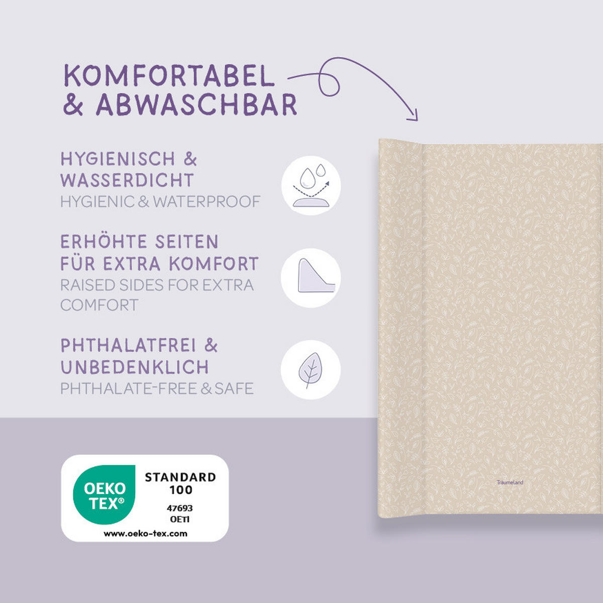 WICKELAUFLAGE   - Basics (50/70/5cm) - Träumeland