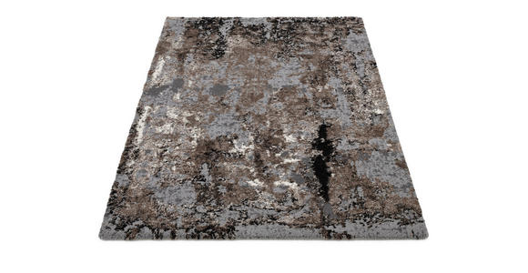 WEBTEPPICH 80/150 cm Timeline Quantum Braun, Beige  - Beige/Braun, Design, Textil (80/150cm) - Novel