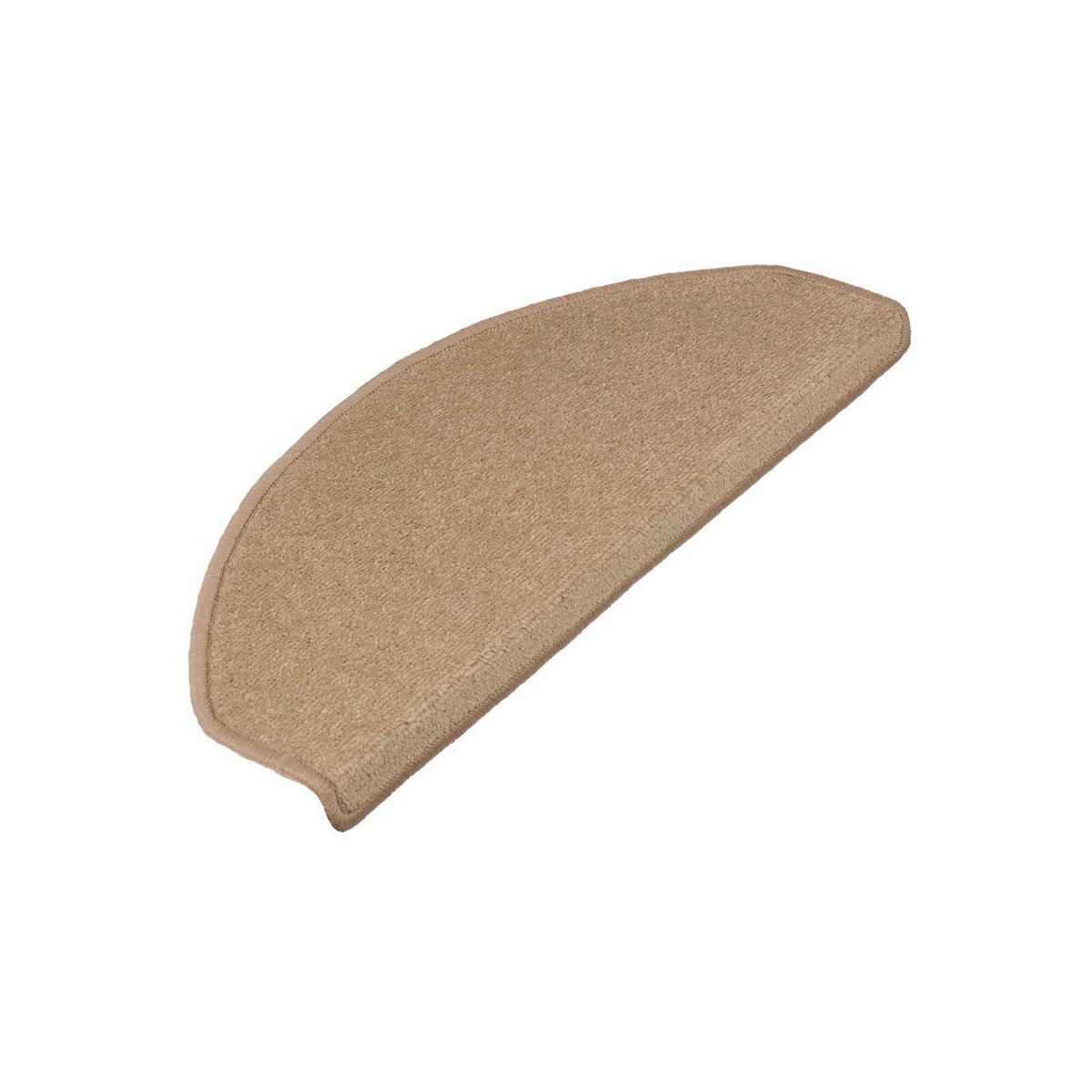 STUFENMATTE  65/23.5 cm  Hellbraun  - Hellbraun, Basics, Leder/Textil (65/23.5cm) - Floordirekt