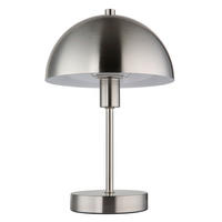 SVJETILJKA STOLNA ATOMA I  - boje nikla/prozirno, Design, metal/plastika (20/31cm) - Globo