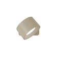 AKKU-WANDLEUCHTE - Sandfarben, Basics, Kunststoff/Metall (9,2/8/4,5cm) - Novel