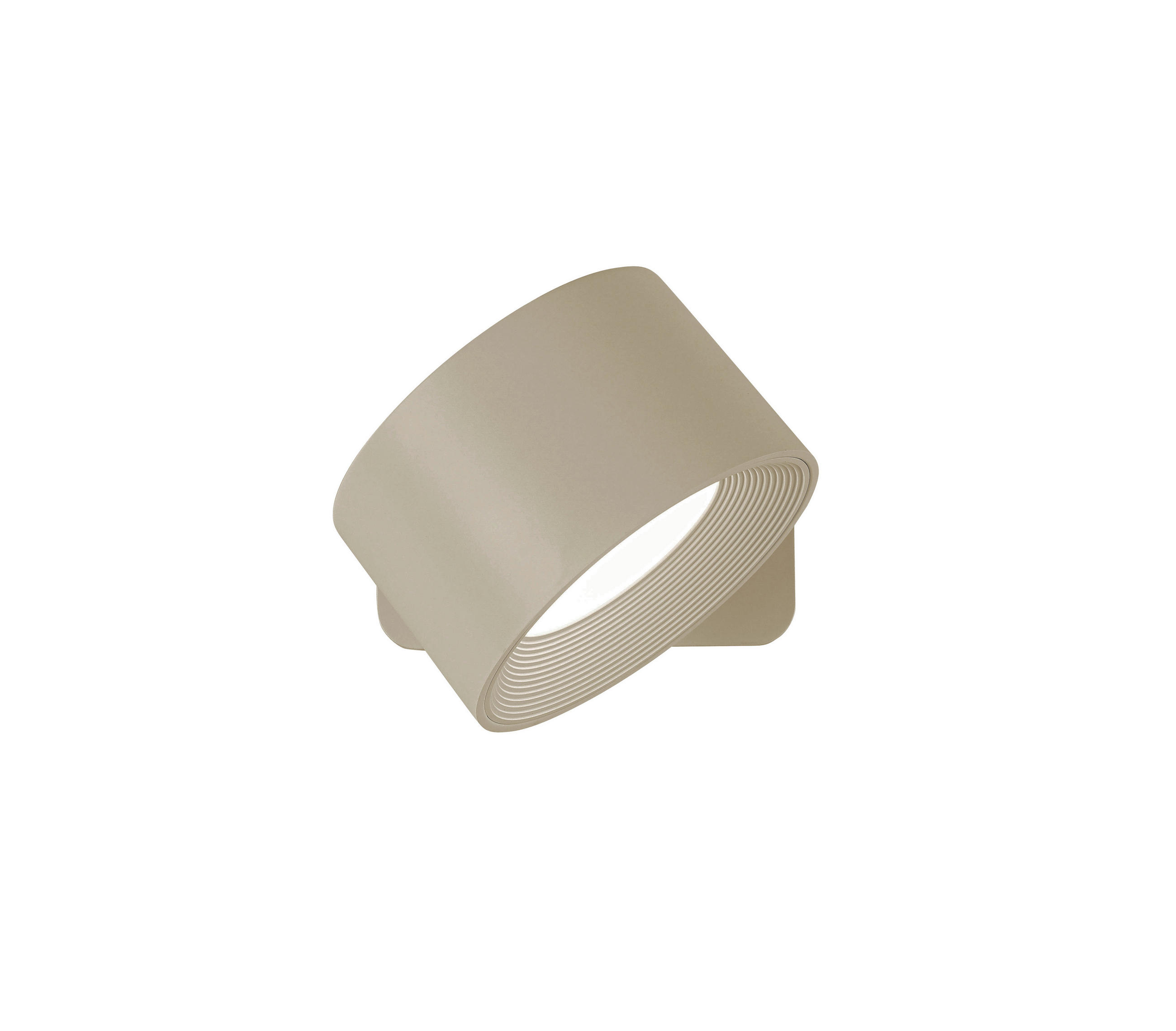 ZIDNA PUNJIVA SVJETILJKA Spot  - boje pijeska, Basics, metal/plastika (9,2/8/4,5cm) - Novel