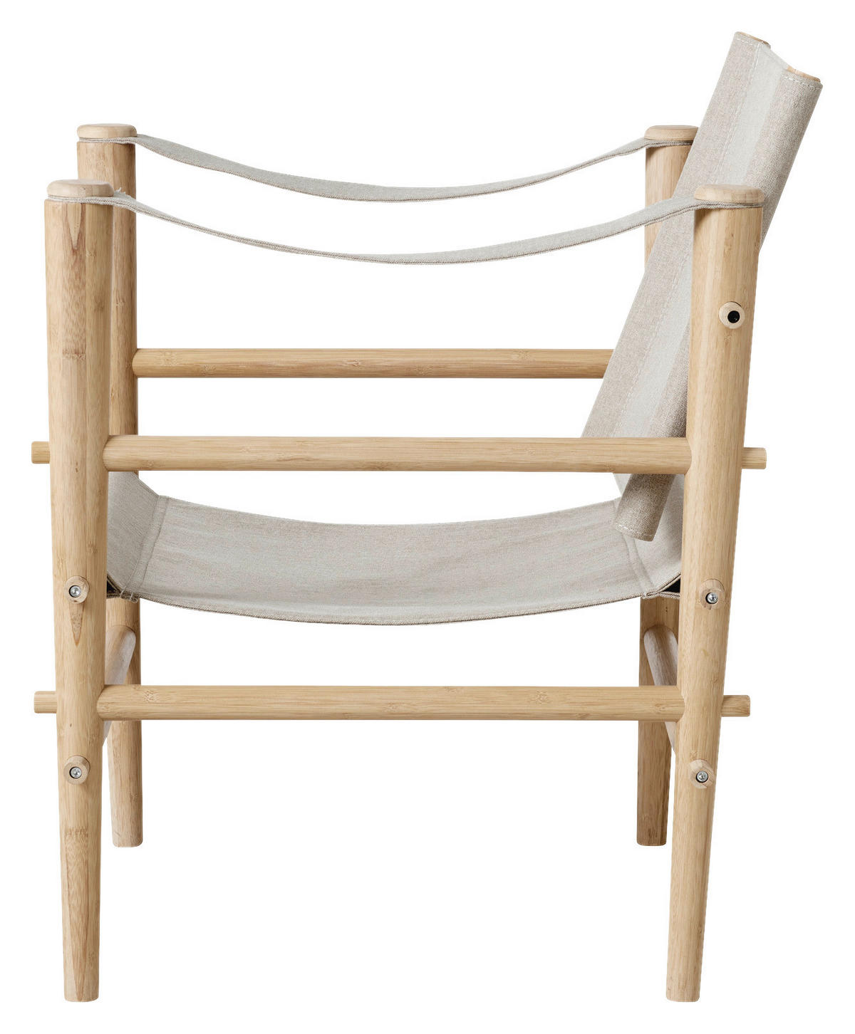 LOUNGESESSEL Naturfarben    - Beige/Naturfarben, Design, Holz (59/79/61cm) - MID.YOU