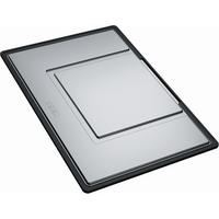 ABTROPFMODUL   - Edelstahlfarben/Schwarz, Basics, Kunststoff/Metall (29,8/41,2/1,7cm) - Franke