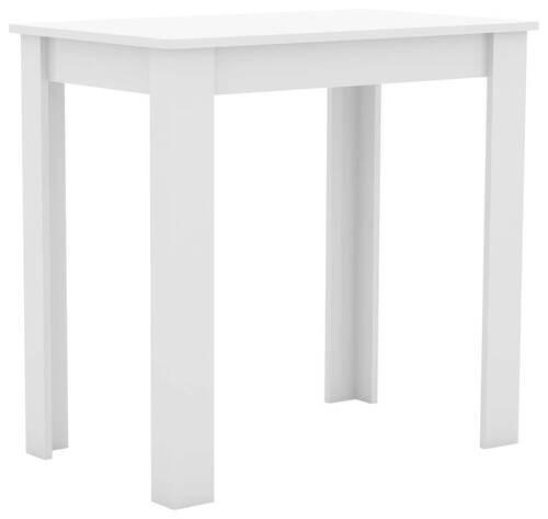 ESSTISCH rechteckig Weiß  - Weiß, MODERN, Holzwerkstoff (80/76/50cm) - MID.YOU