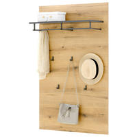 GARDEROBNI PANEL - barve hrasta/antracit, Design, leseni material (80/130/36cm) - MID.YOU
