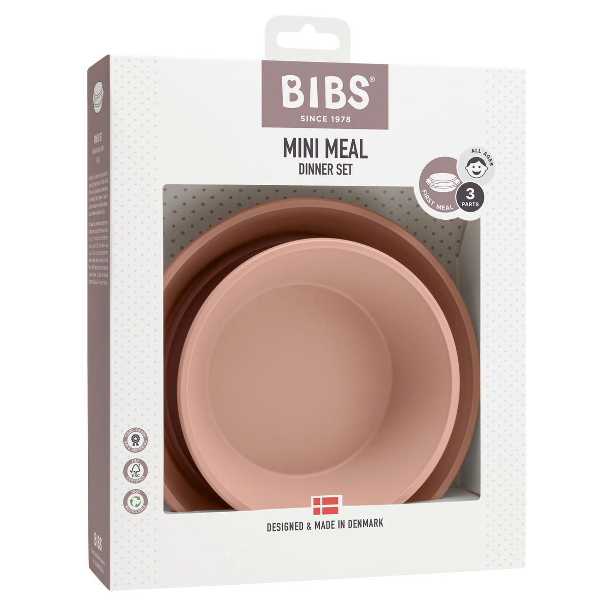 KINDERGESCHIRRSET  - Basics (21,4/24,9/6cm)