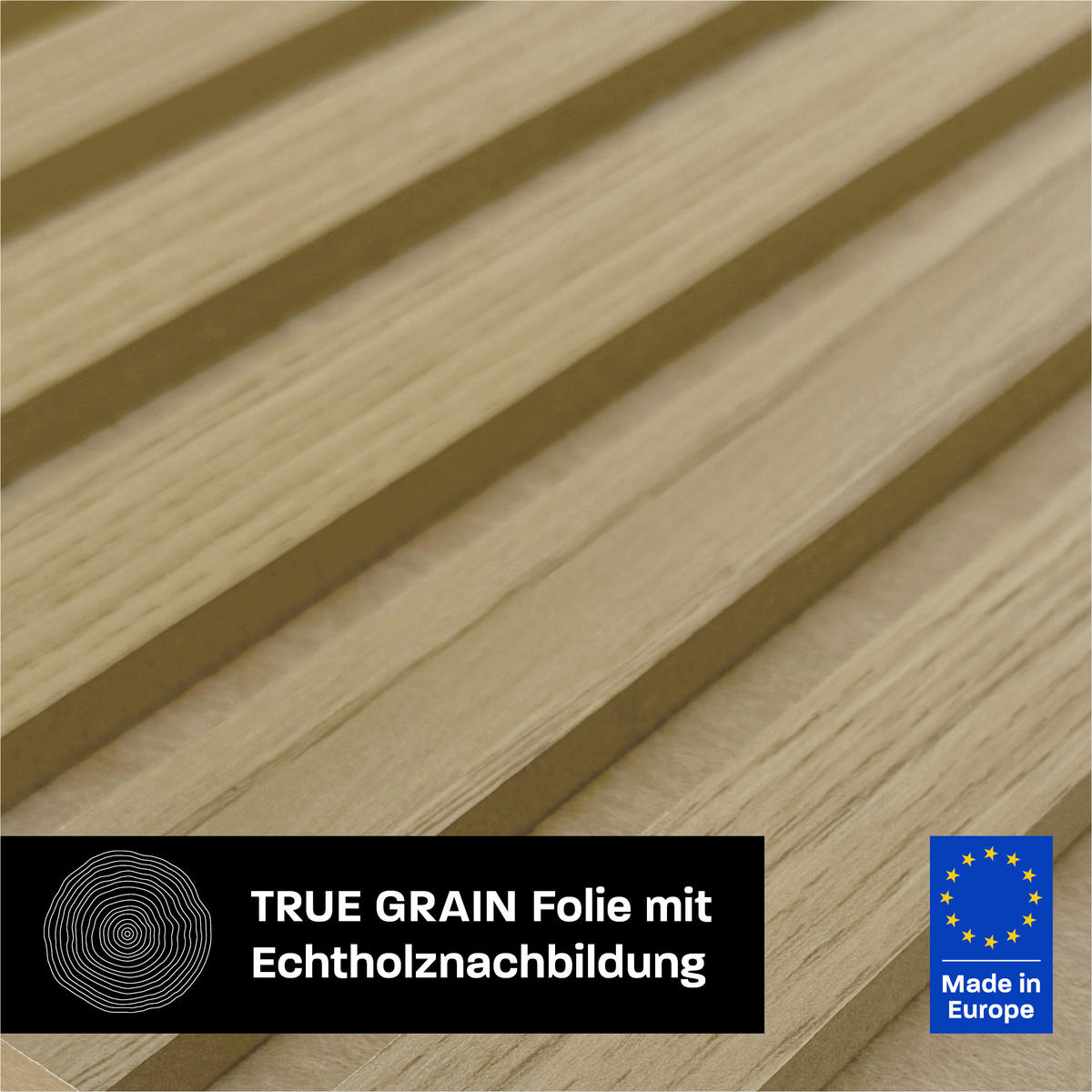 AKUSTIKPANEEL Economico Eichefarben {item.attr('912-5560),[ ]}120/38/1,65 cm  - Eichefarben, Basics, Holzwerkstoff/Kunststoff (120/38/1,65cm)