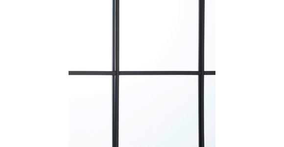 WANDSPIEGEL 65/140/2,5 cm    in Freiform  - Schwarz, Design, Glas/Holzwerkstoff (65/140/2,5cm) - Xora