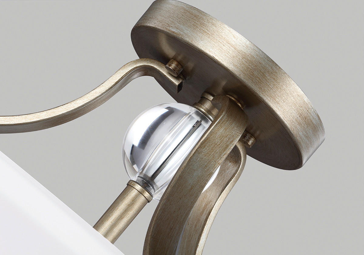 DECKENLEUCHTE  35.2/29.7 cm    - Goldfarben, Basics, Glas/Metall (35.2/29.7cm) - Elstead Lighting