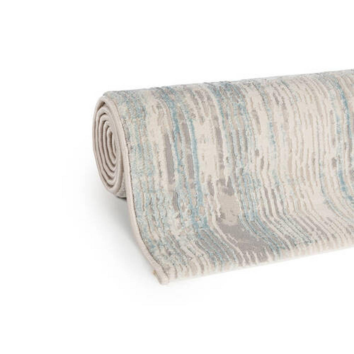 VÄVD MATTA 120/170 cm AMATIS  - blå, Basics, textil (120/170cm)