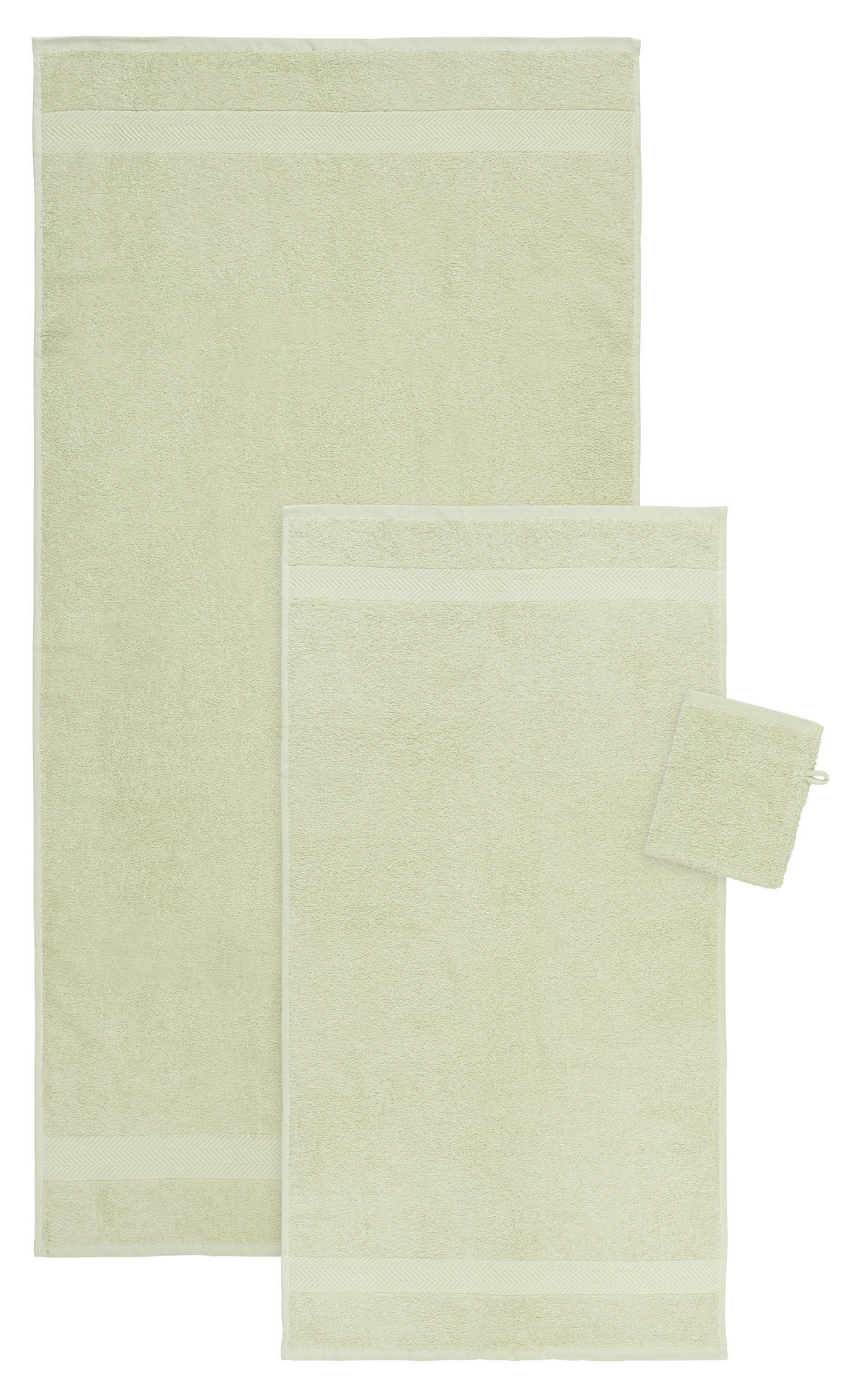 SADA RUČNÍKŮ A OSUŠEK, zelená - zelená, Konvenční, textil - Esposa