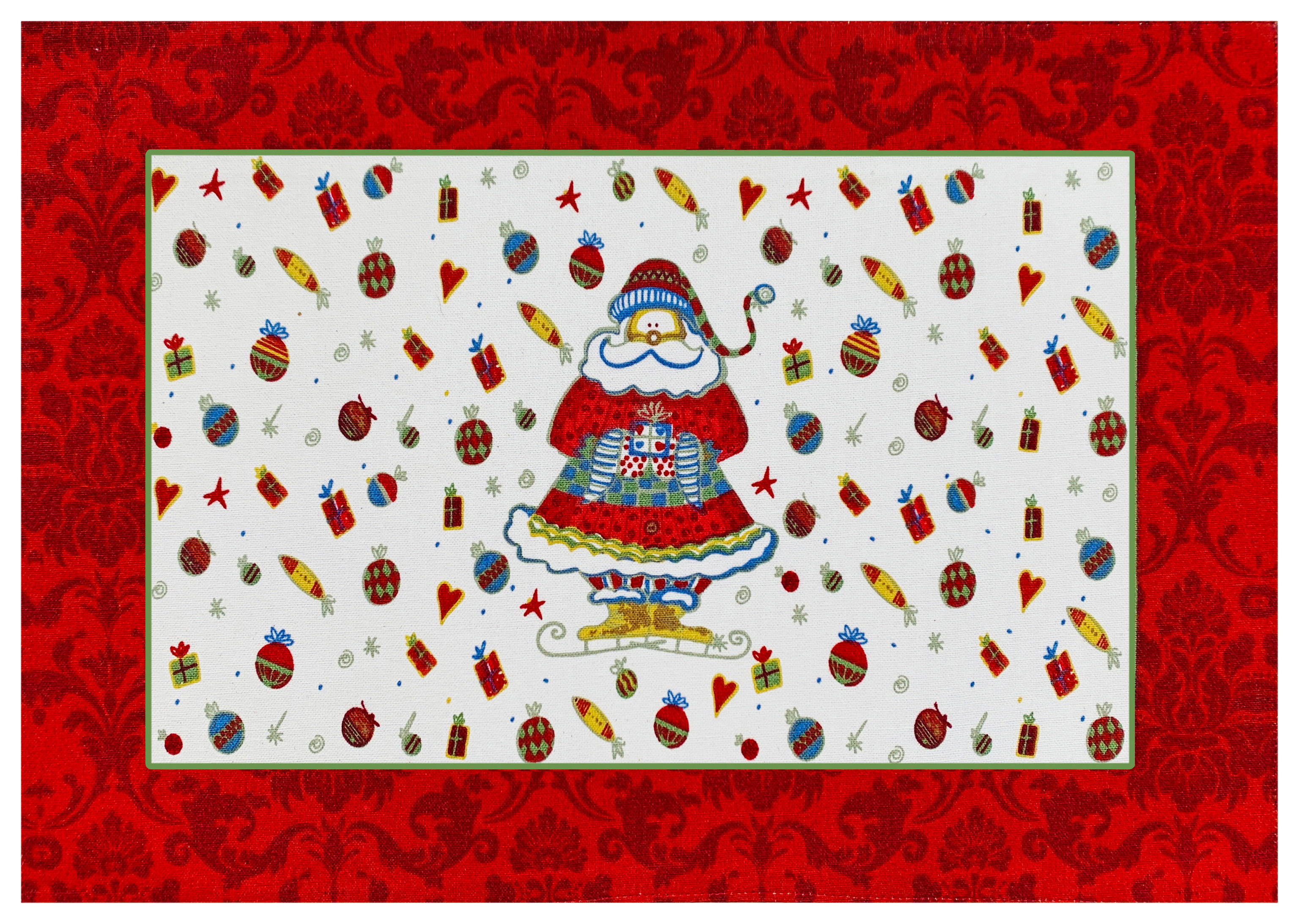 TISCHSET Multicolor 48/33 cm  - Multicolor, Design (48/33cm)