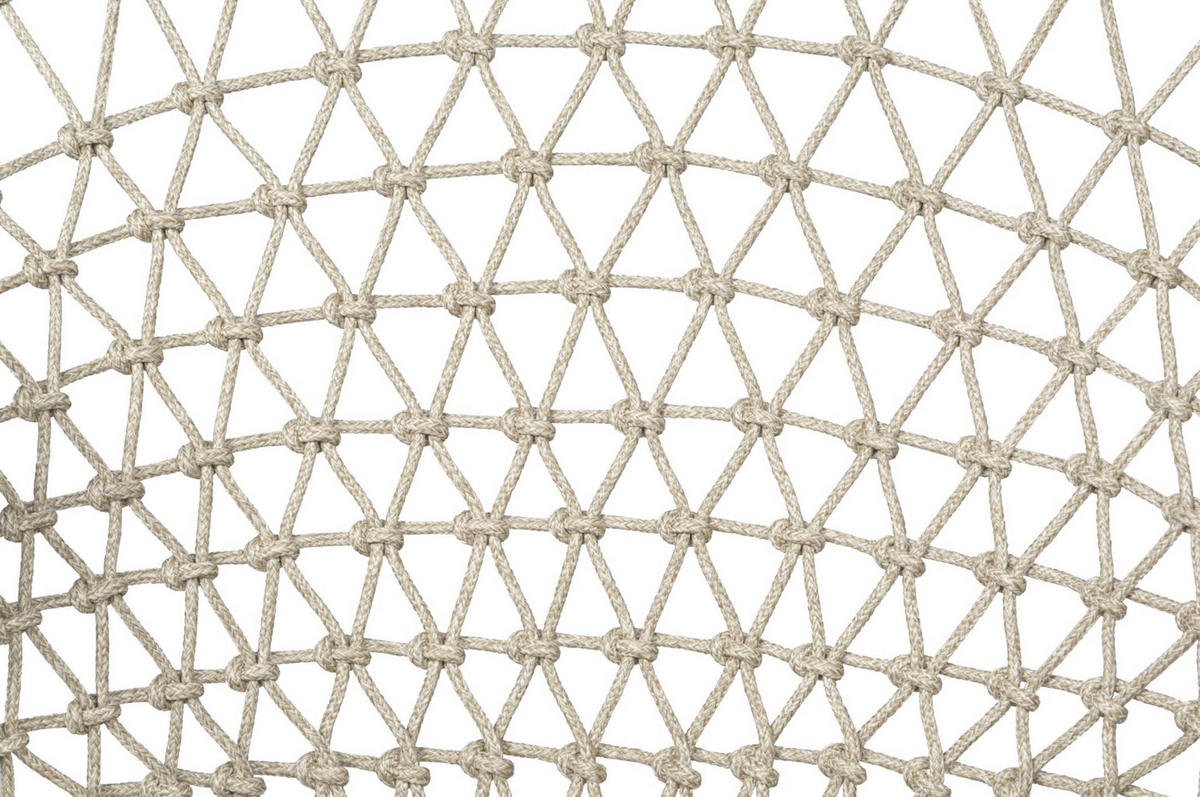 GARTENSESSEL Aluminium Creme, Naturfarben  - Creme/Naturfarben, Basics, Textil/Metall (61/82/67cm) - Joop!