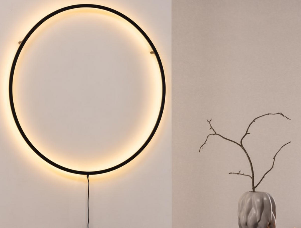 LED-WANDLEUCHTE 100 cm  - Basics, Kunststoff/Metall (100cm) - P & B