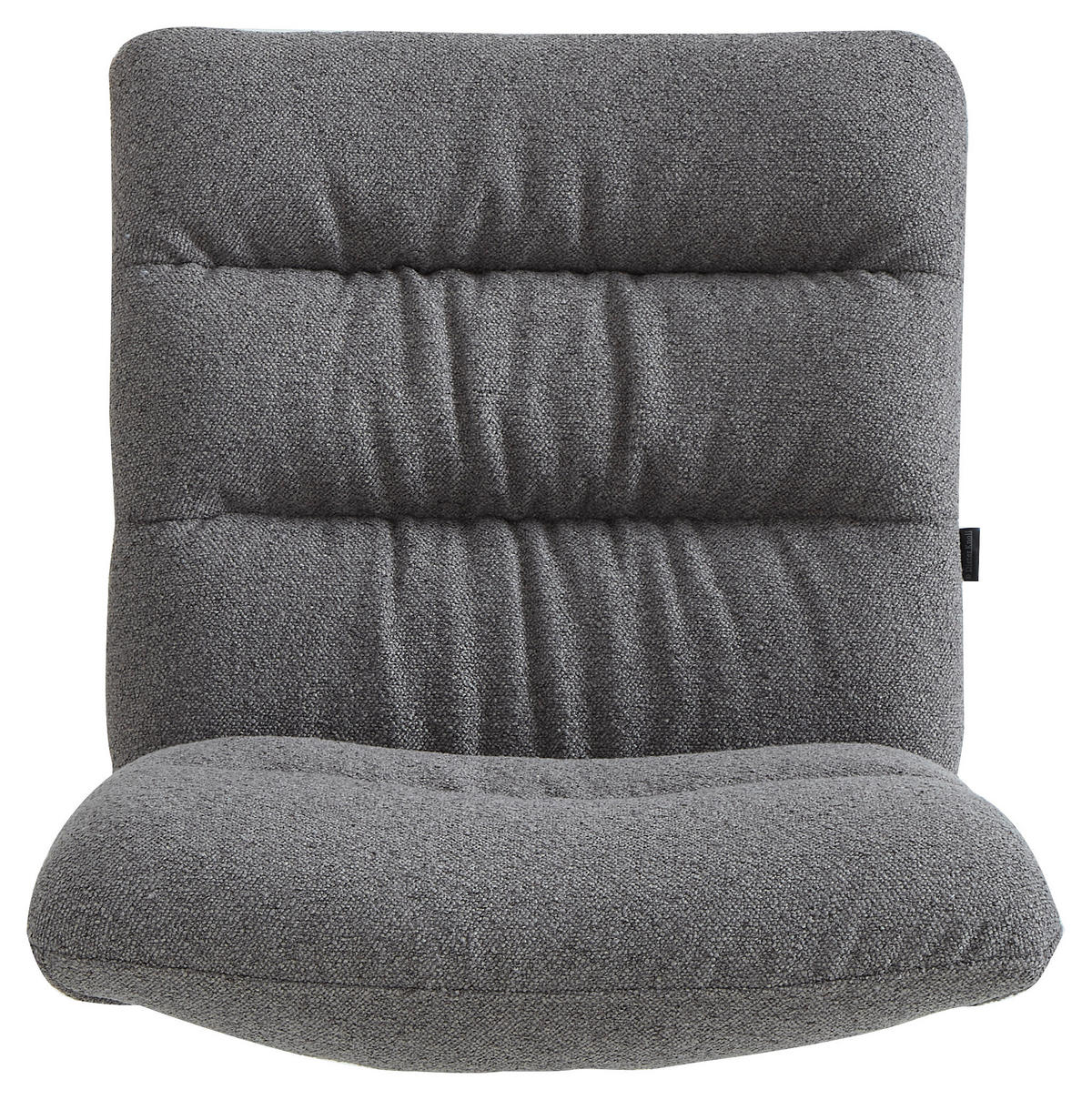STUHL - Schwarz/Cappuccino, Design, Textil/Metall (51/86/64cm) - Dieter Knoll