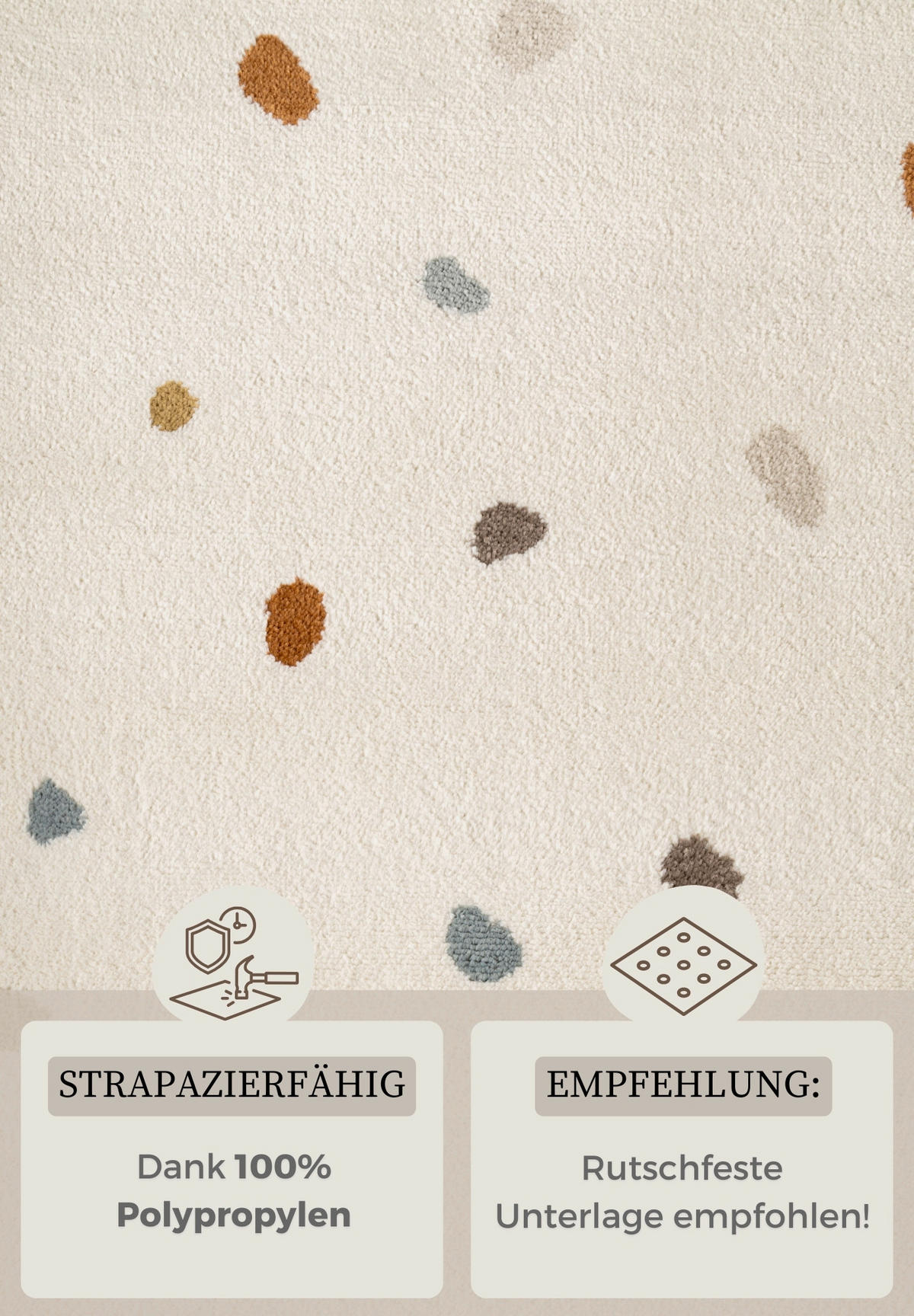 KINDERTEPPICH 120/170 cm Adventures  - Multicolor/Creme, Design, Kunststoff/Textil (120/170cm)