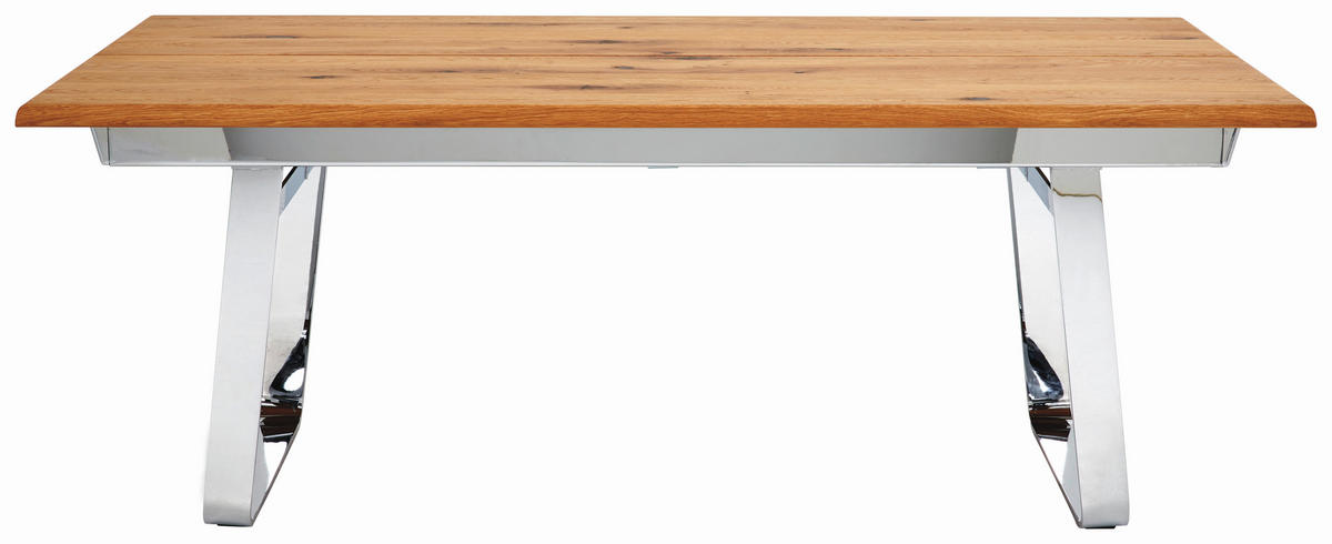 ESSTISCH in Holz, Metall 200/100/75 cm  - Eichefarben, Design, Holz/Metall (200/100/75cm) - TEAM 7