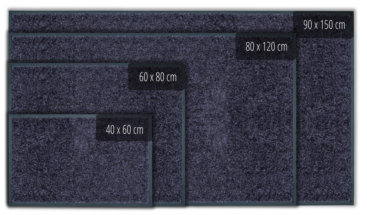 FUßMATTE  60/80 cm  Sandfarben  - Sandfarben, KONVENTIONELL, Kunststoff/Textil (60/80cm) - Esposa