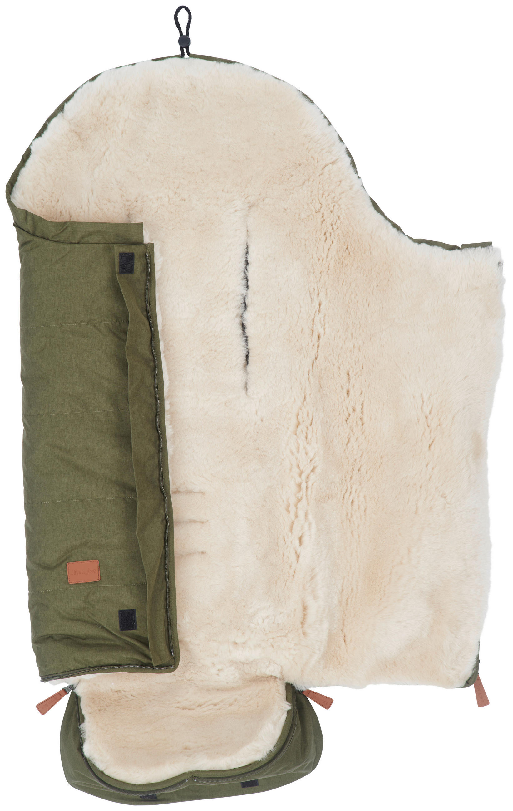 FELLSACK  - Grün, Basics, Textil (47/90cm) - Jimmylee