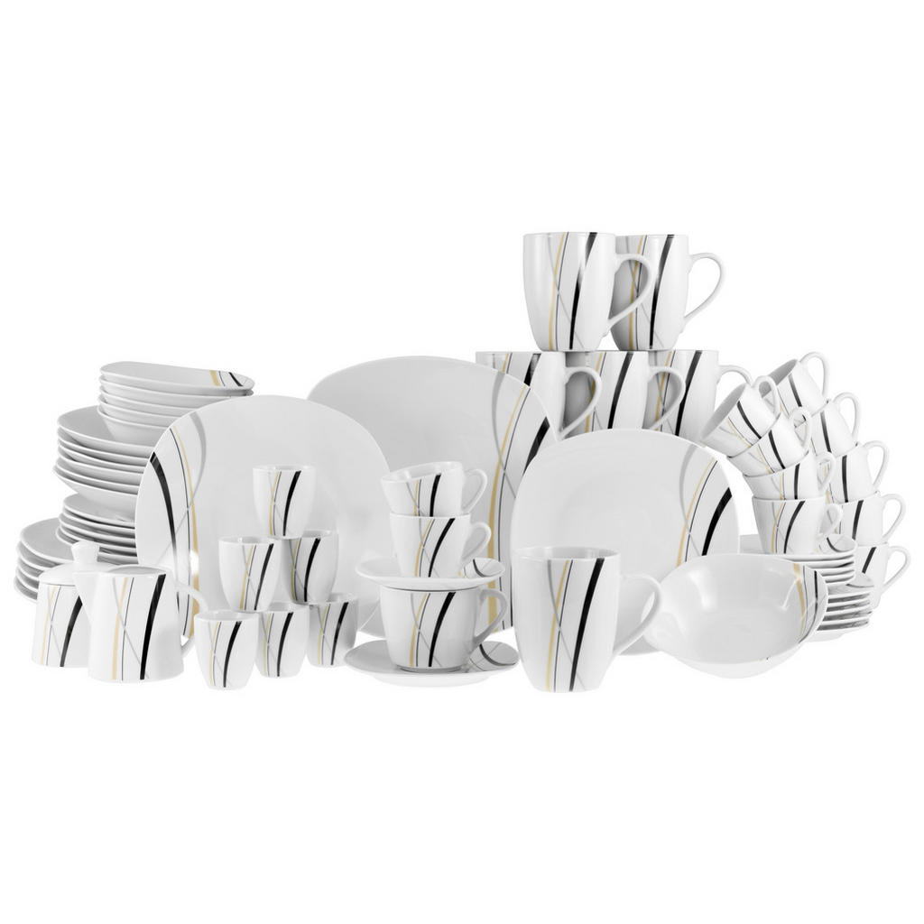 Creatable KOMBINOVANÝ SERVIS, 62-dielne, porcelán