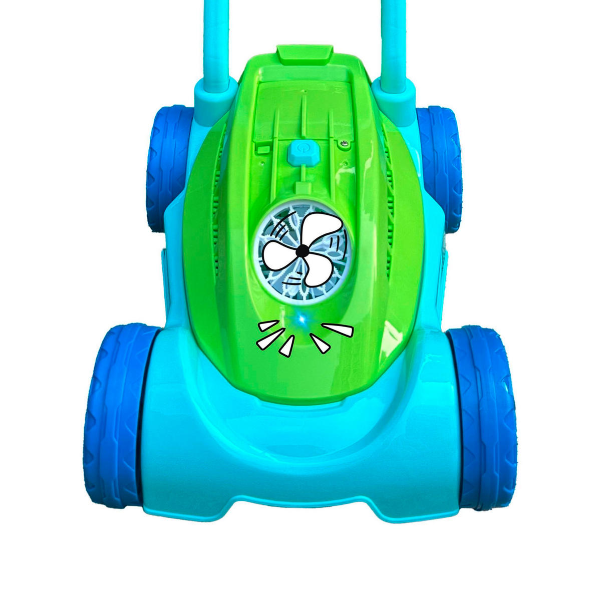 SEIFENBLASEN-KINDERRASENMÄHER Seifenblasen-Rasenmäher  - Blau/Hellgrün, Basics, Kunststoff (26,5/20,5/48cm) - alldoro